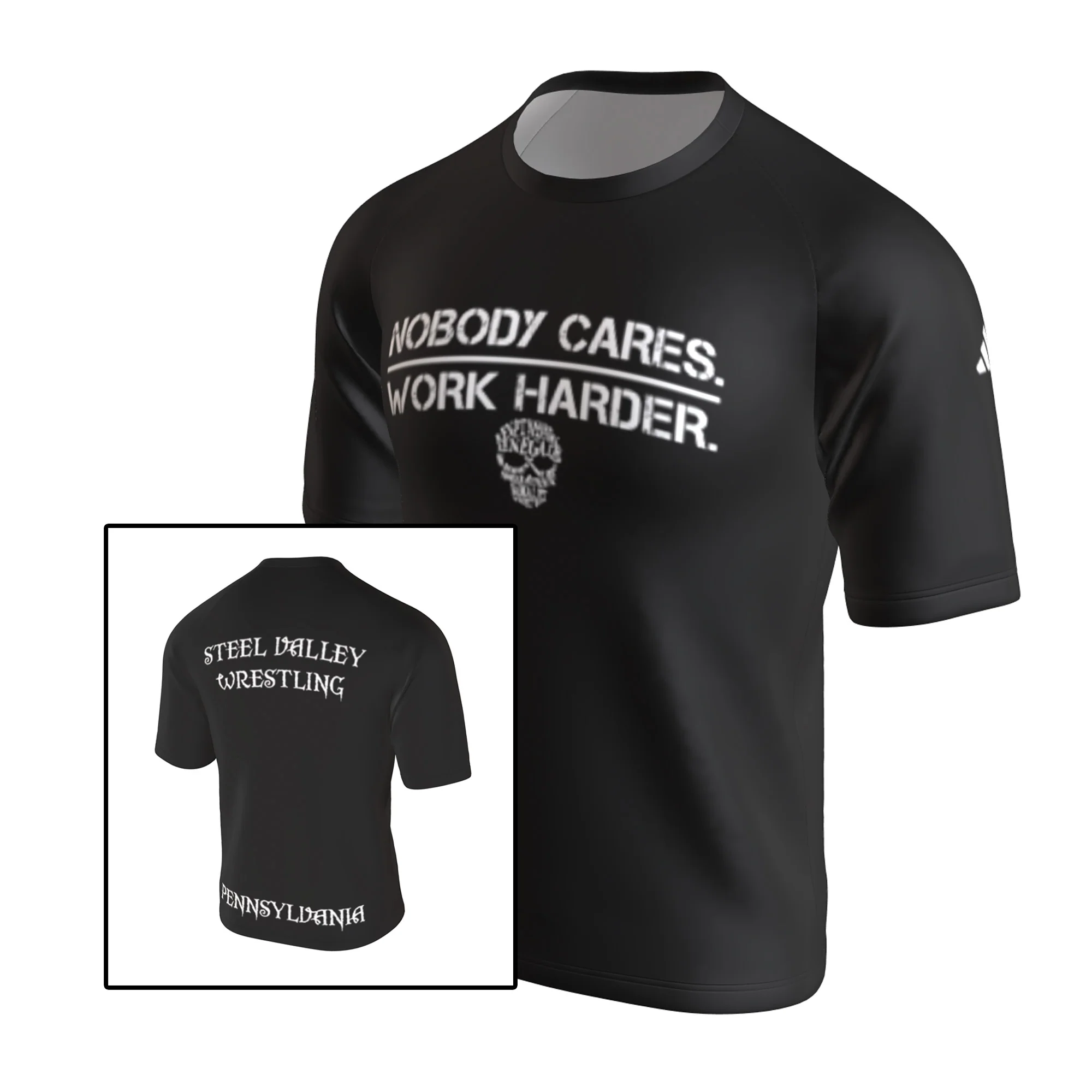 Team Store Steel Valley - Sublimated Short Sleeve Black Shirt