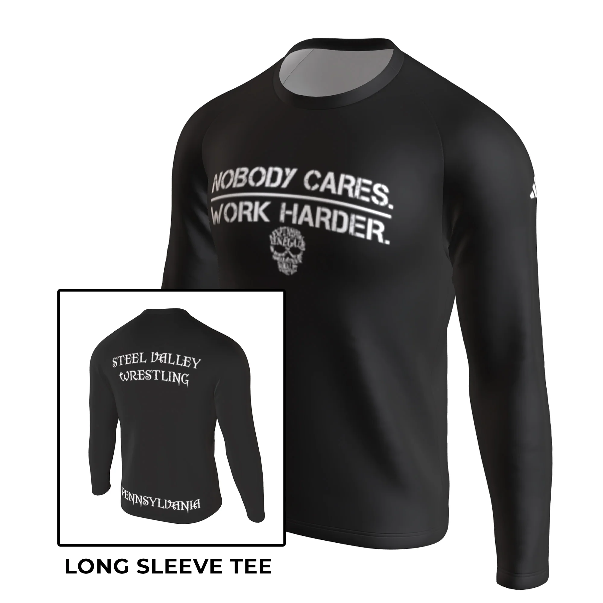 Team Store Steel Valley - Sublimated Long Sleeve Black Shirt