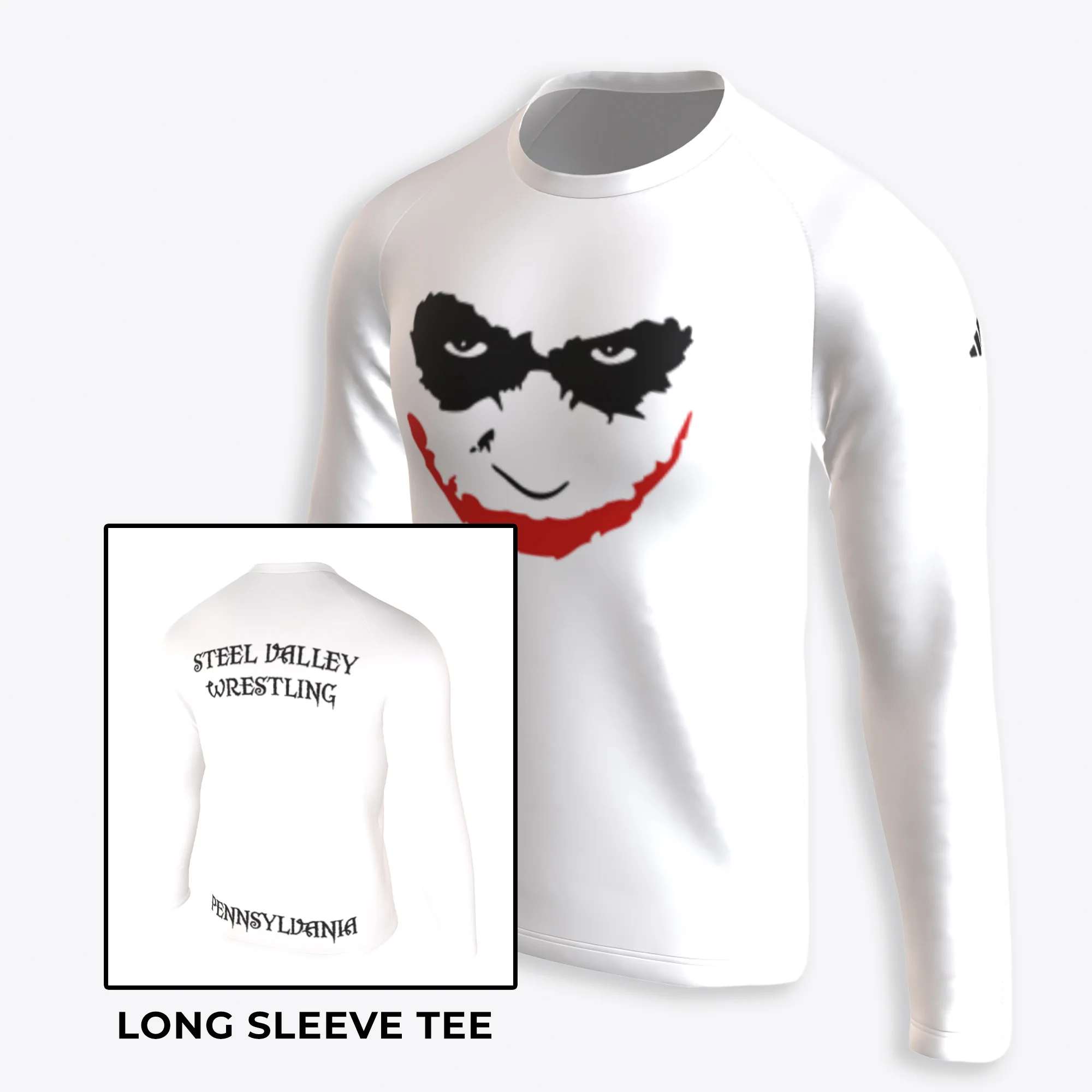 Team Store Steel Valley - Sublimated Long Sleeve White Shirt